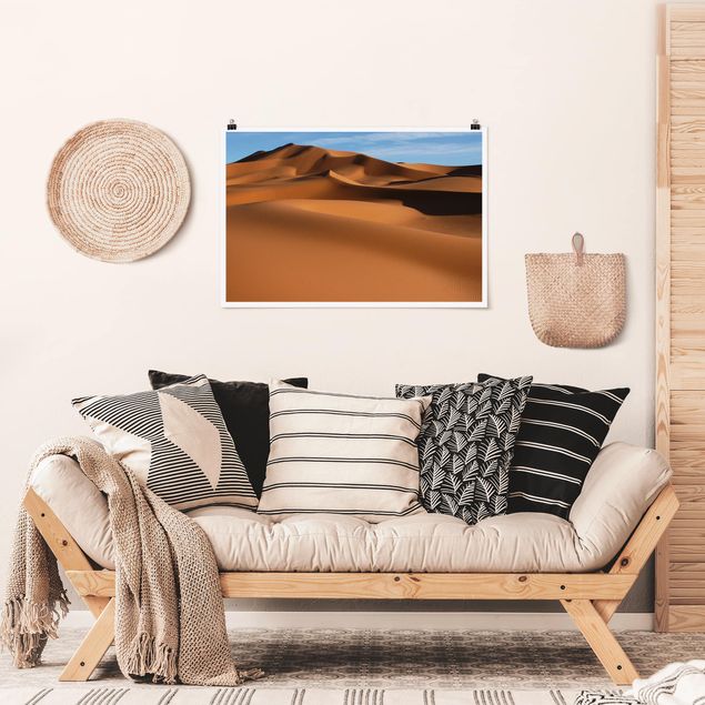 Wanddeko Flur Desert Dunes