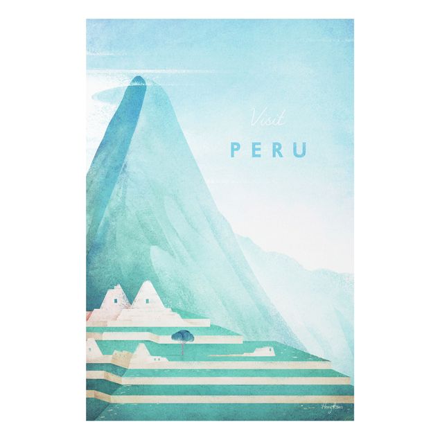 Wanddeko Flur Reiseposter - Peru