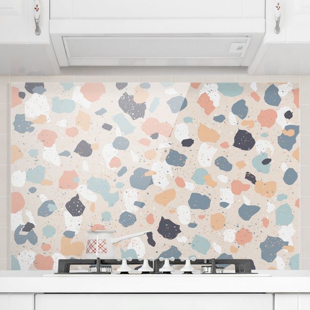 Küche Dekoration Terrazzo Muster
