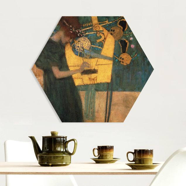 Bilder Art Deco Gustav Klimt - Die Musik