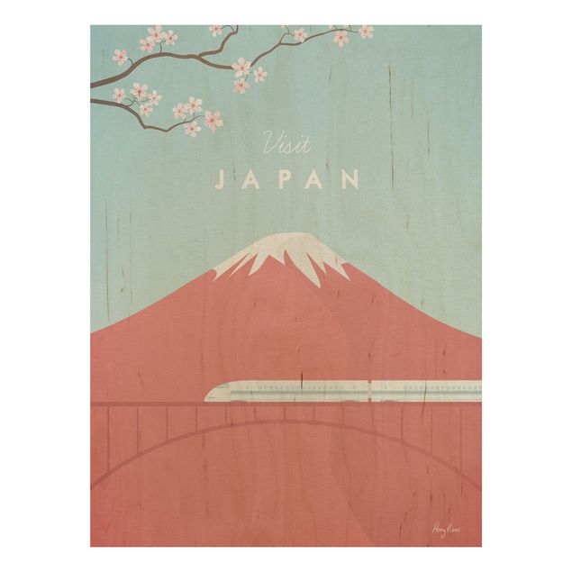 Wanddeko Flur Reiseposter - Japan