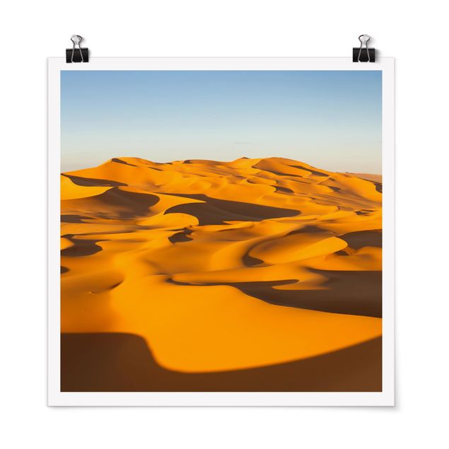 Wanddeko Wohnzimmer Murzuq Desert In Libya