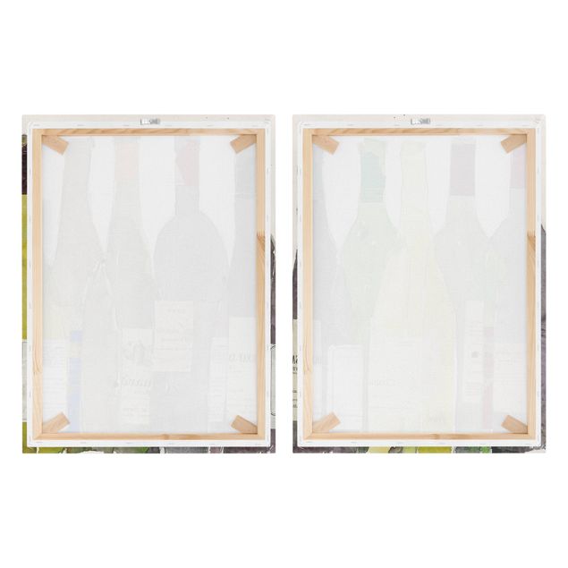 Wandbilder Modern Wein & Spirituosen Set II