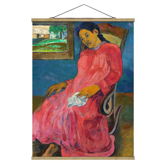 Wanddeko Flur Paul Gauguin - Melancholikerin