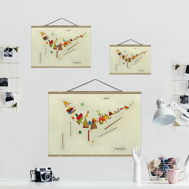 Wanddeko Esszimmer Wassily Kandinsky - Winkelschwung