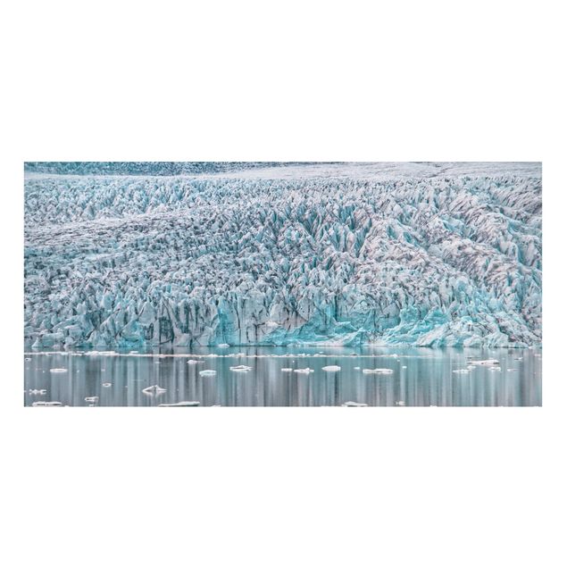 Wanddeko Flur Gletscher auf Island