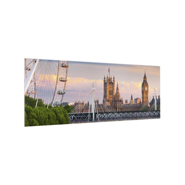 Wanddeko Skylines Westminster Palace London
