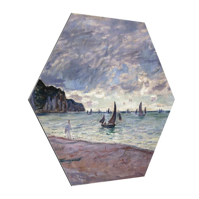 Wanddeko Esszimmer Claude Monet - Küste von Pourville