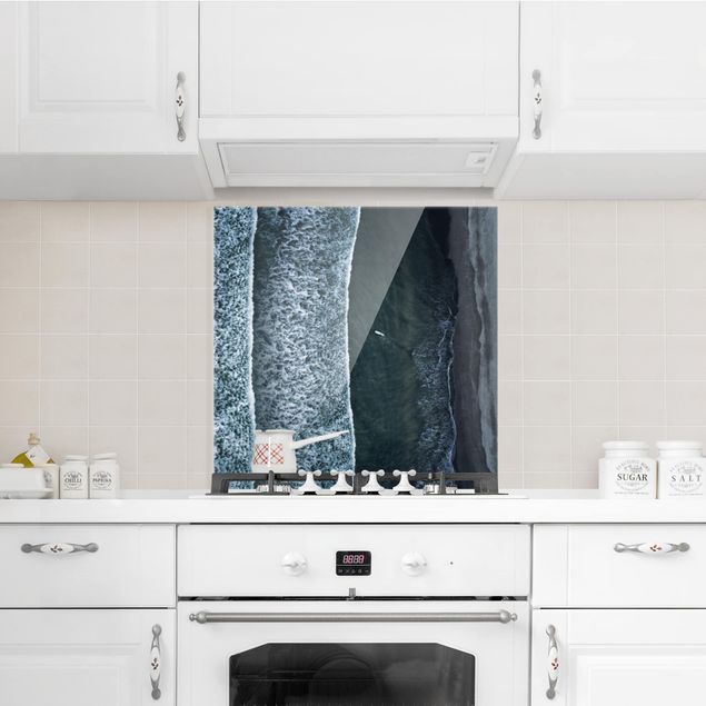Wanddeko Küche Luftbild - Der Herausforderer