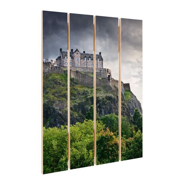 Wanddeko grün Edinburgh Castle
