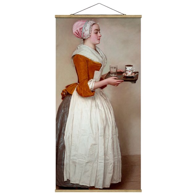 Wanddeko Schlafzimmer Jean Etienne Liotard - Das Schokoladenmädchen
