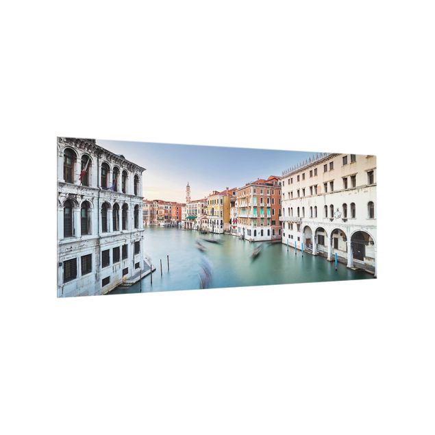 Wanddeko Erde Canale Grande Blick von der Rialtobrücke Venedig