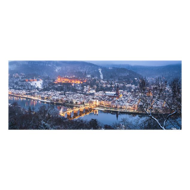 Deko Erde Winterliches Heidelberg