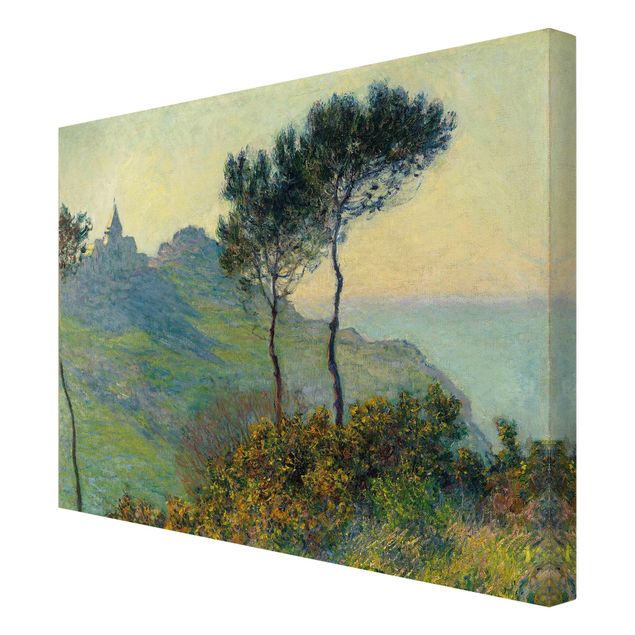 Wanddeko grün Claude Monet - Varengeville Abendsonne