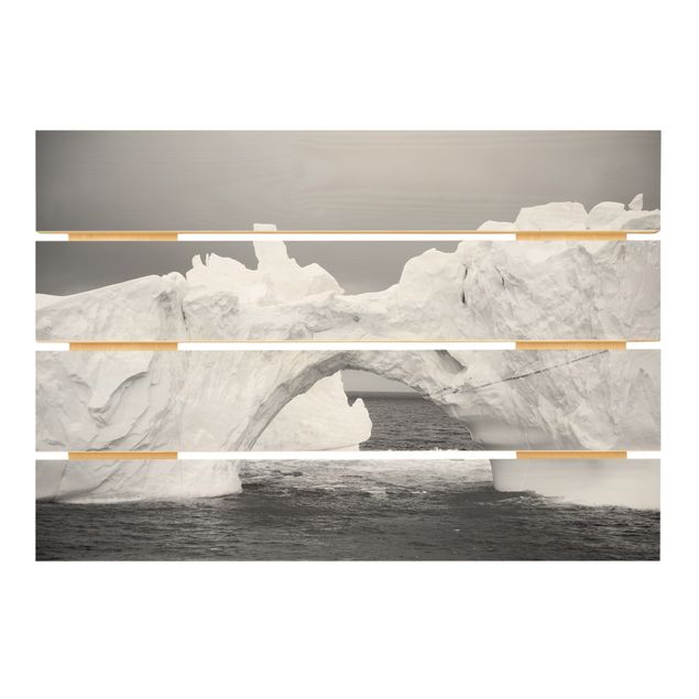 Wanddeko Büro Antarktischer Eisberg II