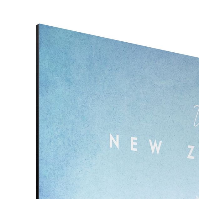 Wanddeko Esszimmer Reiseposter - Neuseeland
