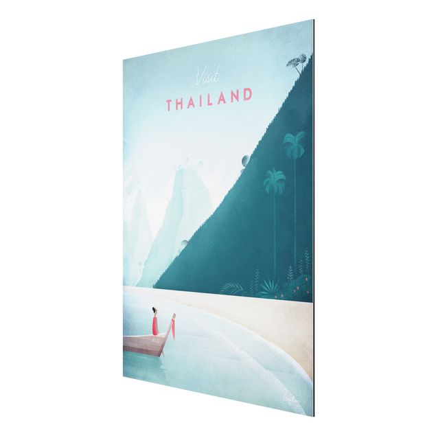 Wanddeko Flur Reiseposter - Thailand