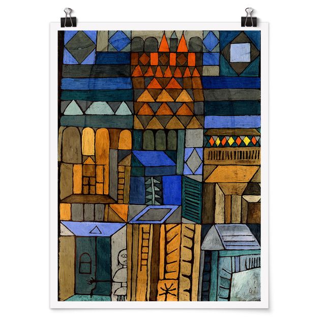 Wanddeko Büro Paul Klee - Beginnende Kühle