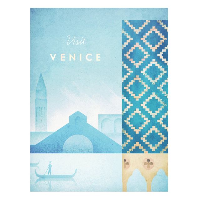 Wanddeko Architektur Reiseposter - Venedig