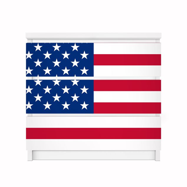 Wanddeko Büro Flag of America 1