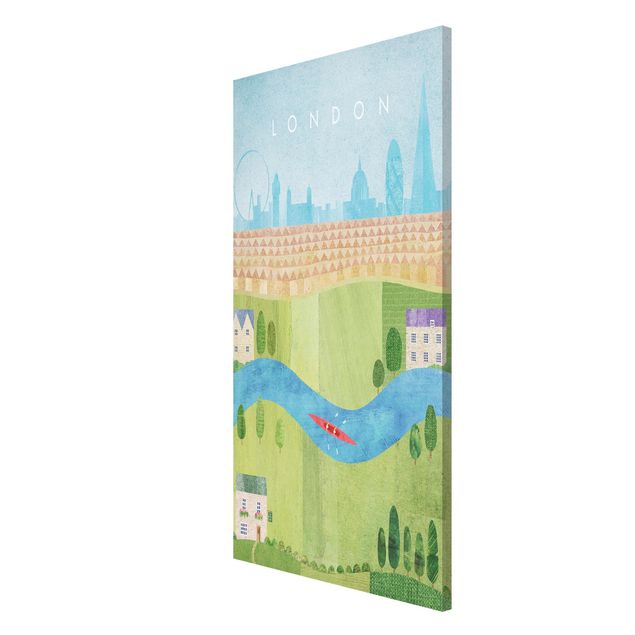 Wanddeko Esszimmer Reiseposter - London II