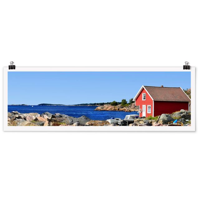 Wanddeko Esszimmer Urlaub in Norwegen