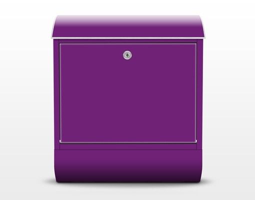 Wanddeko Uni Colour Purple