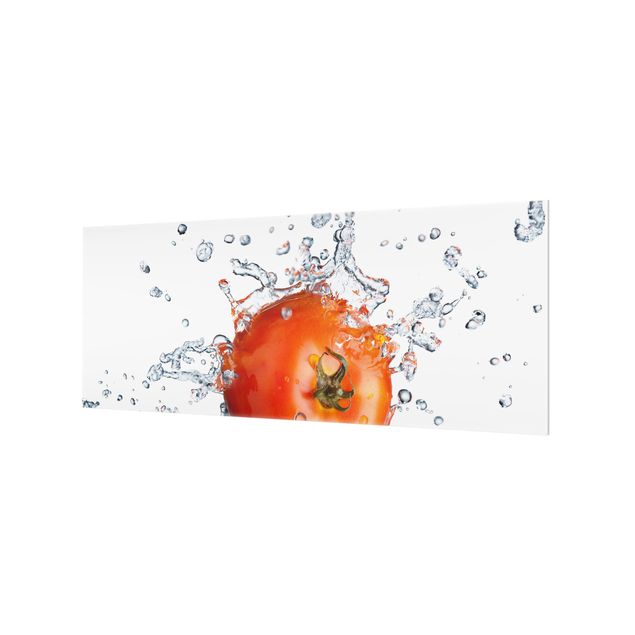 Glasrückwand Küche Frische Tomate