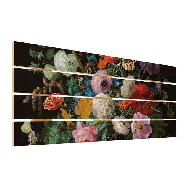 Wanddeko Flur Jan Davidsz de Heem - Glasvase mit Blumen