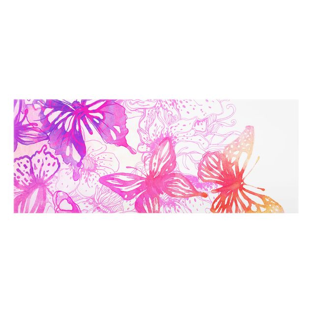 Wanddeko Tiere Schmetterlingstraum