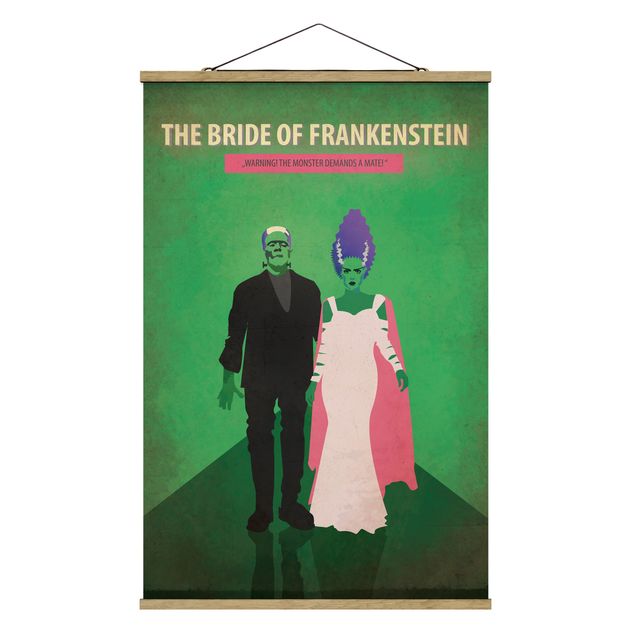 Wanddeko Esszimmer Filmposter The Bride of Frankenstein
