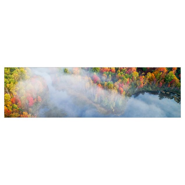 selbstklebende Klebefolie Luftbild - Herbst Symphonie