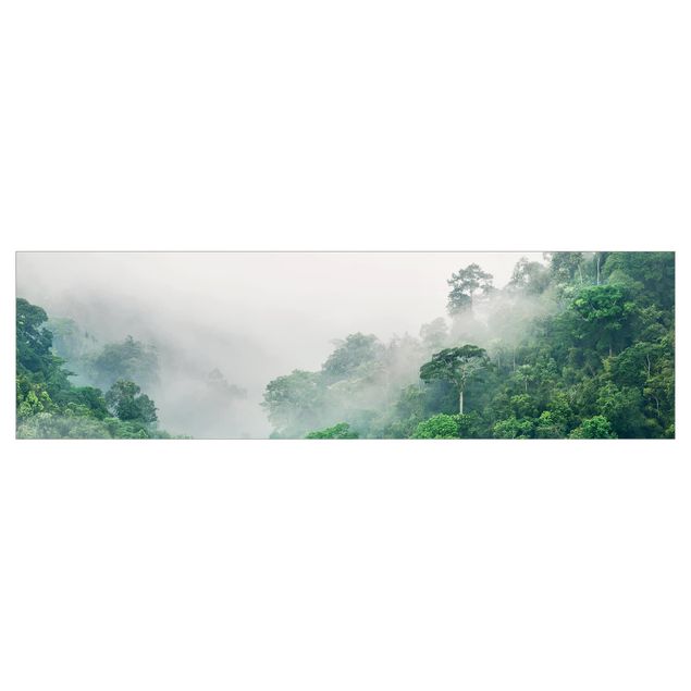 Klebefolien Dschungel im Nebel
