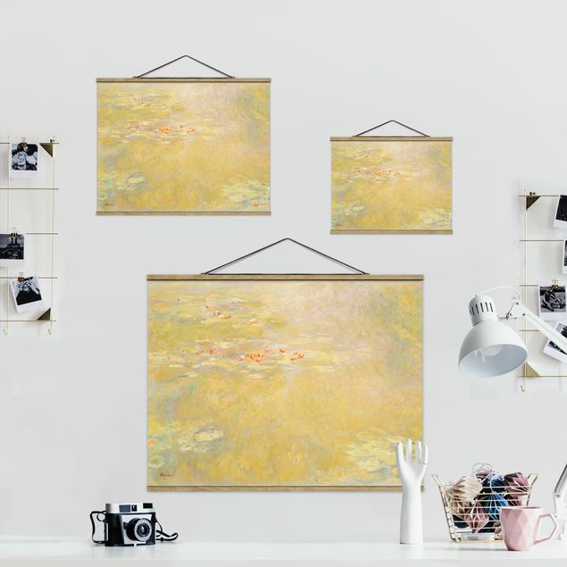 Wanddeko Esszimmer Claude Monet - Seerosenteich