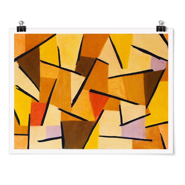 Wanddeko Büro Paul Klee - Harmonisierter Kampf