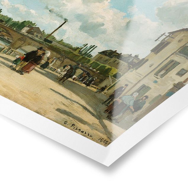 Wanddeko Esszimmer Camille Pissarro - Ansicht von Pontoise