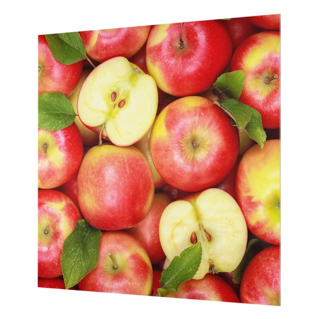 Wohndeko Fotografie Saftige Äpfel