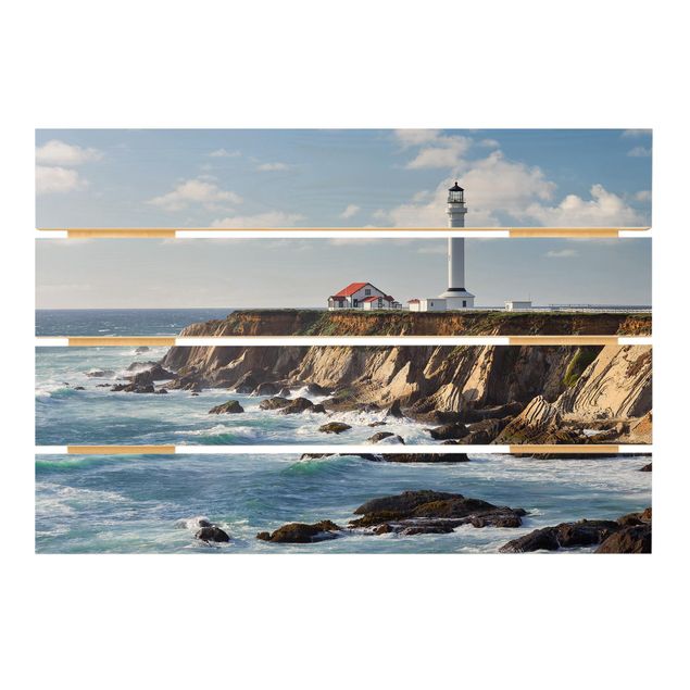 Wanddeko Esszimmer Point Arena Lighthouse Kalifornien
