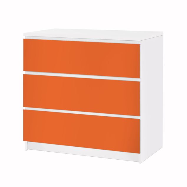 Wanddeko Uni Colour Orange