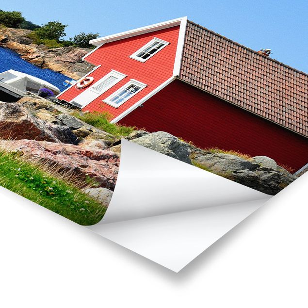 Wanddeko Esszimmer Urlaub in Norwegen