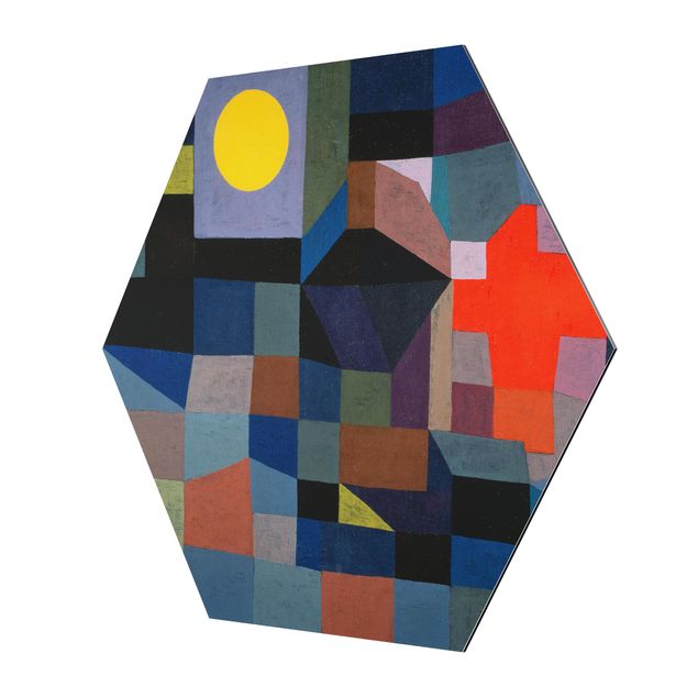 Kunststile Paul Klee - Feuer bei Vollmond