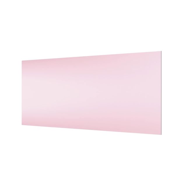 Spritzschutz Glas - Rosé - Querformat - 2:1