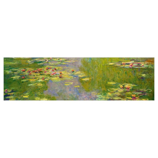 Deko Kunst Claude Monet - Grüne Seerosen