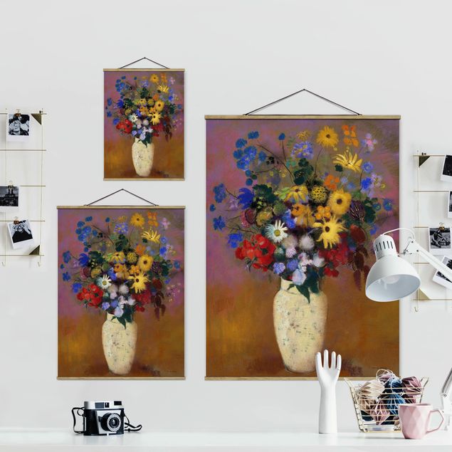 Wanddeko Büro Odilon Redon - Blumen in einer Vase