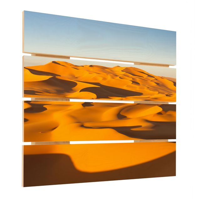 Wanddeko orange Murzuq Desert In Libya
