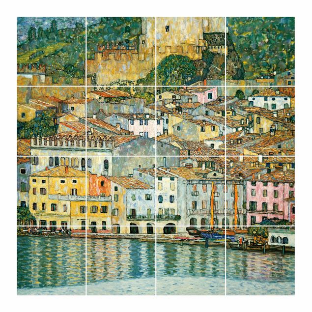 Wanddeko Büro Gustav Klimt - Malcesine am Gardasee