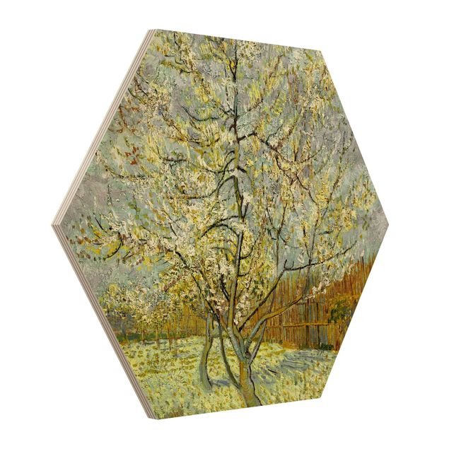 Wanddeko Flur Vincent van Gogh - Pfirsichbaum rosa