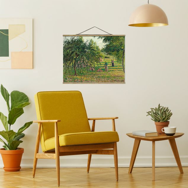 Wanddeko Wohnzimmer Camille Pissarro - Apfelbäume