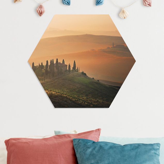 Wanddeko Schlafzimmer Dreams of Tuscany