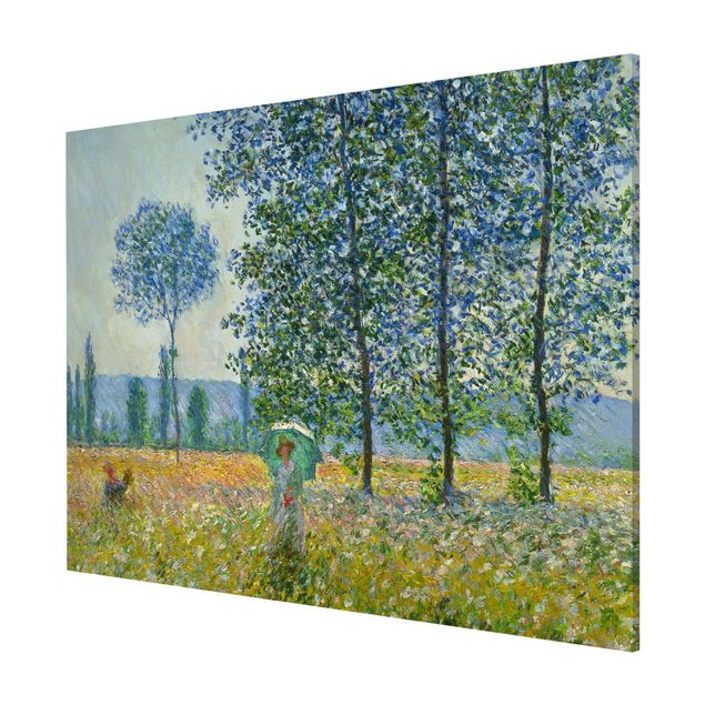 Wanddeko Esszimmer Claude Monet - Felder im Frühling